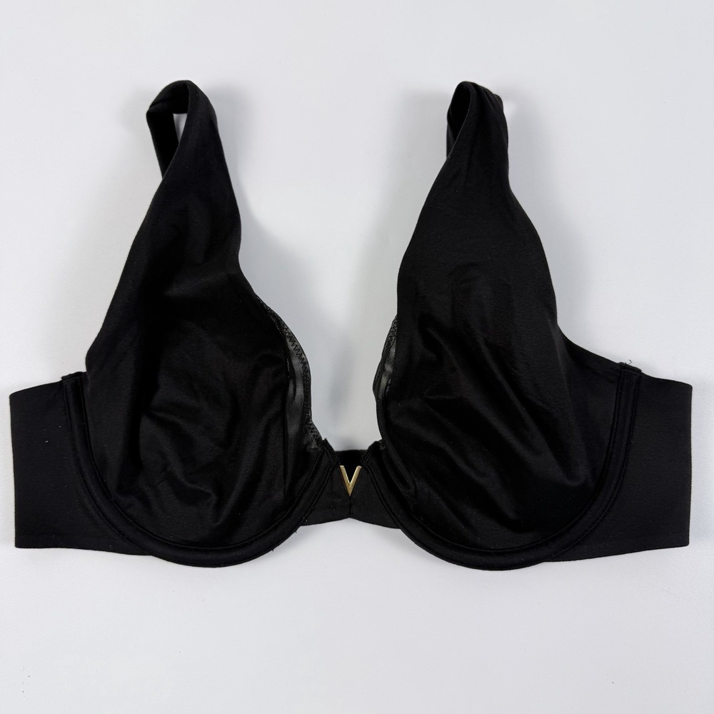 Victoria's Secret Love Cloud Unlined Full Coverage Underwire Bra 32D Black